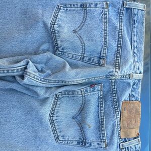 Vintage Levi 501 red tag button fly jeans